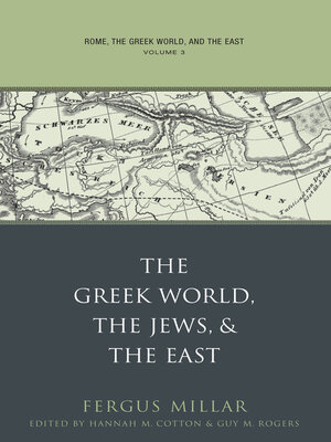 cover image of Rome, the Greek World, and the East